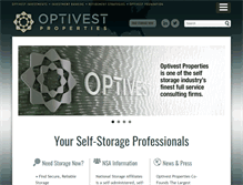 Tablet Screenshot of optivestproperties.com